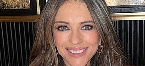 Elizabeth Hurley smiling