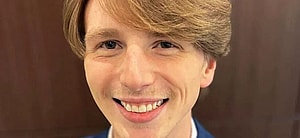 Riley Strain smiling