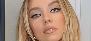 Sydney Sweeney close up