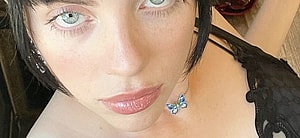 Billie Eilish close up