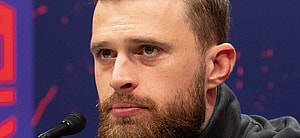 Harrison Butker at NFL Super Bowl XLVIII Media Week