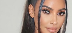 Kim Kardashian close up