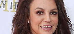 Britney Spears smiles at an event