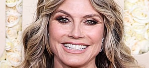 Heidi Klum smiling