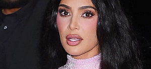 Kim Kardashian close up