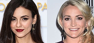 Victoria Justice (left) and Jamie Lynn Spears (right)