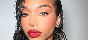 Lori Harvey poses close up