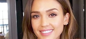 Jessica Alba smiling close up