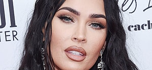 Megan Fox poses close up