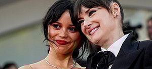 Jenna Ortega and Winona Ryder at Opening Ceremony of the 81th Venice International Film Festival