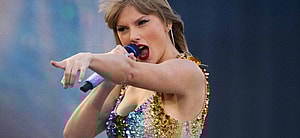 Taylor Swift performing at 2024 Eras Tour