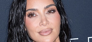 Kim Kardashian close up