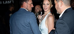 Lana Del Rey looks at camera