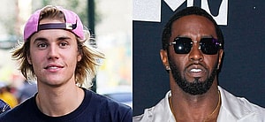Justin Bieber, Diddy photo collage