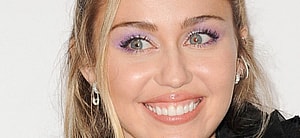 Miley Cyrus smiling close up