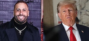 Nicky Jam, Donald Trump collage