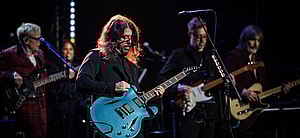 Dave Grohl playing guitar