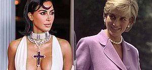 Kim Kardashian, Princess Diana photo collage