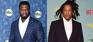 50 Cent, Jay-Z photo collage