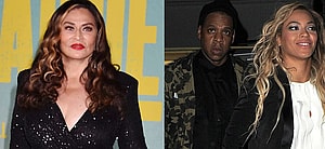 Tina Knowles-Lawson, Jay-Z, Beyoncé photo collage