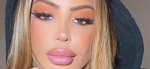 Larsa Pippen close up
