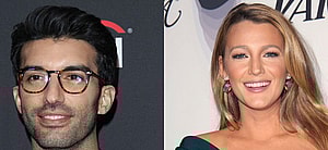 Justin Baldoni (left) Blake Lively (right)