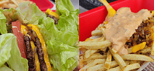 In-N-Out burgers and fries