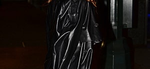 Leah Van Dale steps out during NYFW showing off her of post baby body