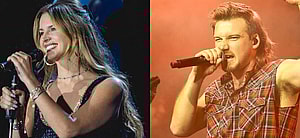 Lana Del Ray (left) Morgan Wallen (right)