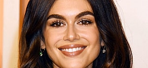 Kaia Gerber close up