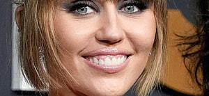 Miley Cyrus close up