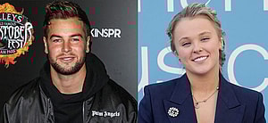 Chris Hughes, JoJo Siwa photo collage