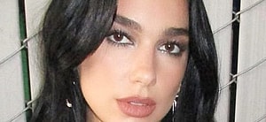 Dua Lipa close up