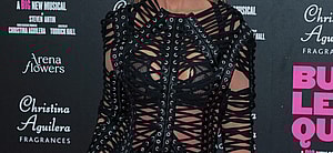 Christina Aguilera at the World Premiere Of ''Burlesque: The Musical'' In London