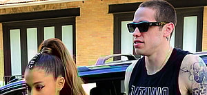 Pete Davidson and Ariana Grande