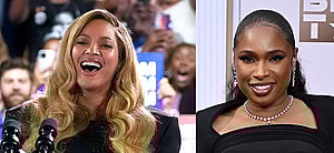 Beyoncé and Jennifer Hudson photo collage.