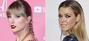 Taylor Swift (left) Rachel Platten (right)