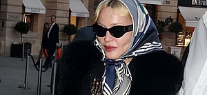 Madonna seen in Paris, France