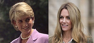 Princess Diana, Kate Middleton photo collage