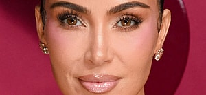 Kim Kardashian close up