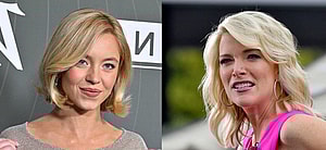 Sydney Sweeney, Megyn Kelly photo collage