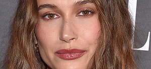 Hailey Bieber close up