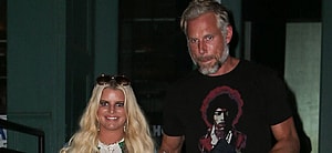 Jessica Simpson and husband Eric Johnson photographed