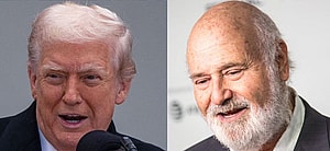 Donald Trump, Rob Reiner photo collage
