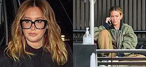 Photo collage of Ashley Tisdale and Hilary Duff.