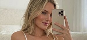 Deanna Ritter takes mirror selfie