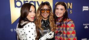 Mary Cosby with Angie K and Brownwyn Newport.