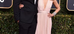 Dax Shepard and Kristen Bell smiling.