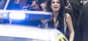 Marisa Abela playing Amy Winehouse