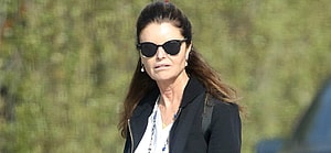 The Schwarzeneggers reunite for pedicures in LA